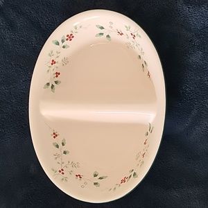 Pfaltzgraff Winterberry Divided Serving Bowl